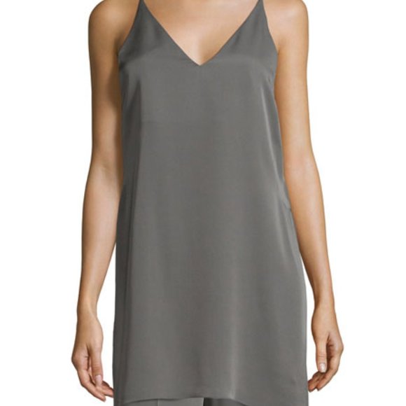 THEORY Tunic Top with V-Neck and Skinny Straps - Picture 7 of 7